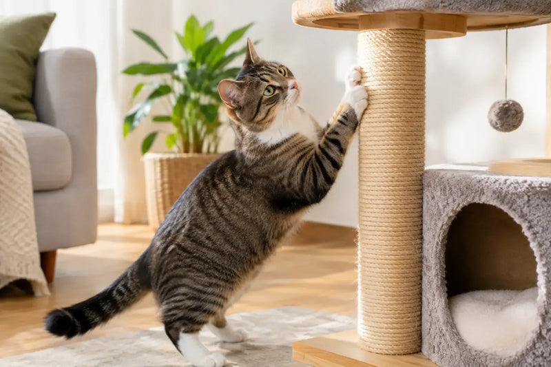 Rascadores para gatos que sí usará tu peludo