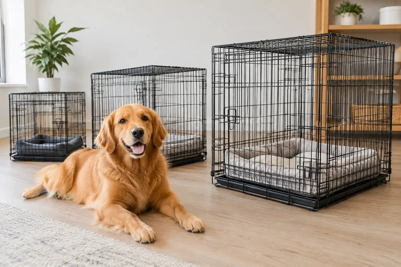 Cómo elegir jaulas para perros de la medida ideal