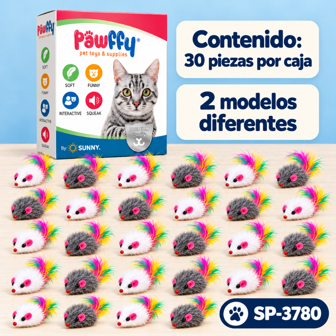 Ratoncillos Catnip Esponjoso