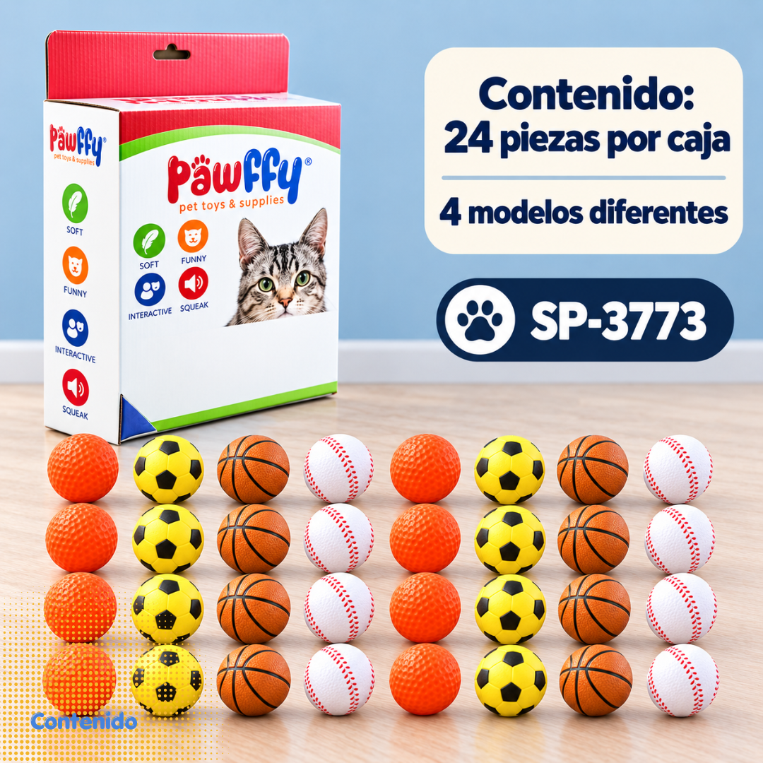 Pelotas Campeonas 24 piezas