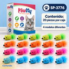 Ratones CAT-NIP 20 piezas