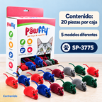 Ratones Sonajeros 20 piezas